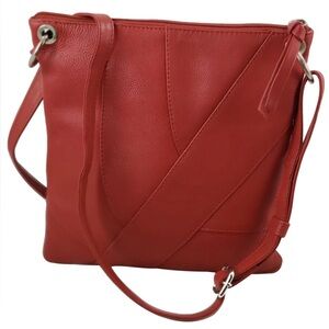 Pielino LEATHER PATCHWORK STYLE CROSSBODY